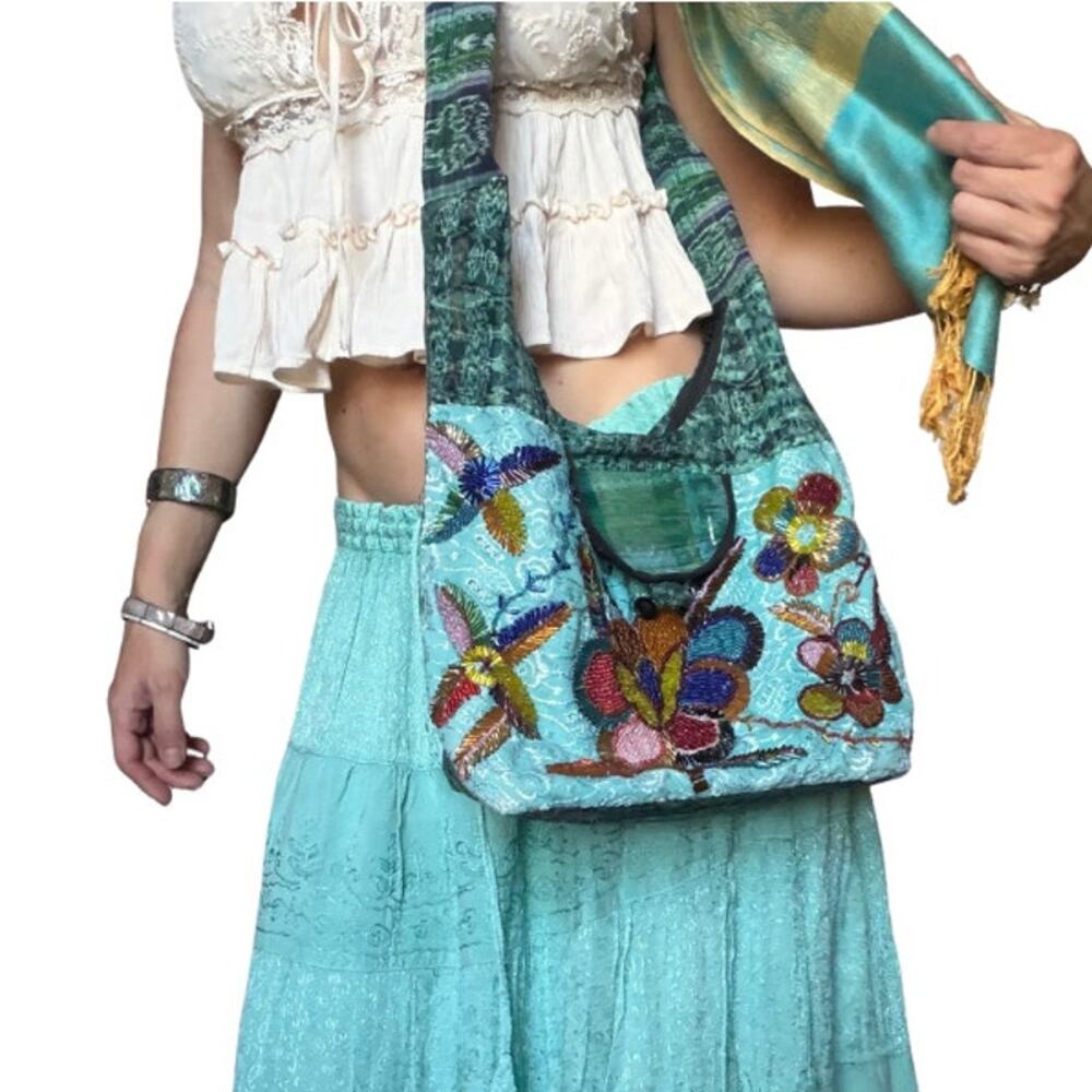 ✨ Vintage Beaded Fairycore Shoulder Bag ✨